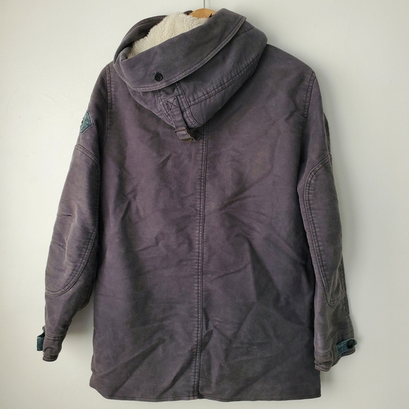 Marc Jacobs Mens Dark Blue Military Style Jacket Size Medium - Picture 2 of 6